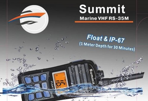 Summit RS38M VHF Handheld Radio With GPS