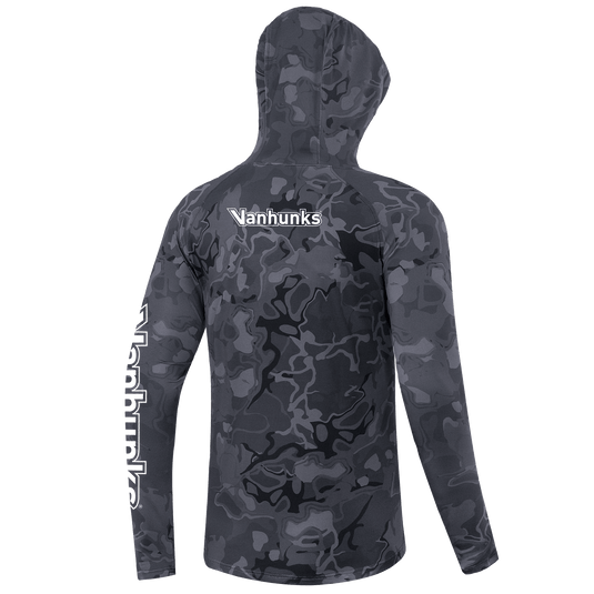Vanhunks Long Sleeved Fishing Vest with Hood