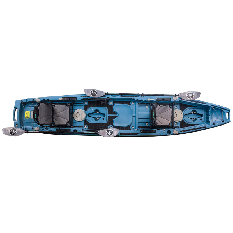 Load image into Gallery viewer, Summit 14ft Tandem Fin Drive Fishing Kayak
