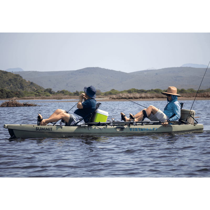 Load image into Gallery viewer, Summit 14ft Tandem Fin Drive Fishing Kayak
